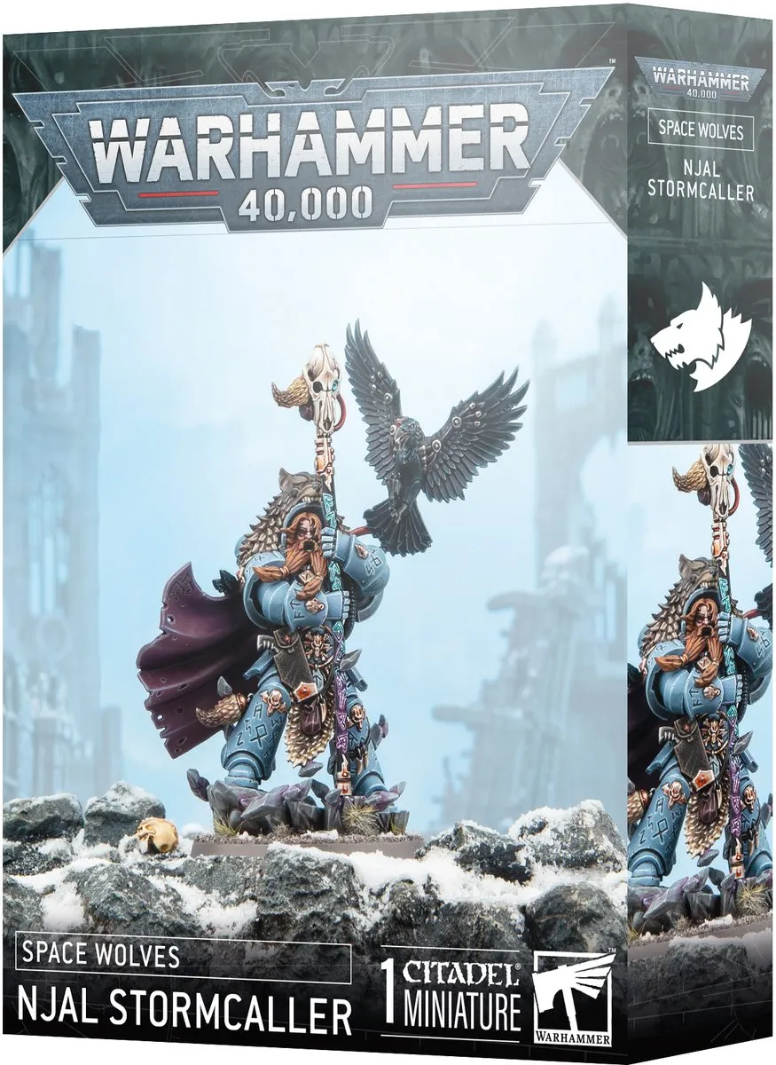 Games Workshop Space Wolves Njal Stormcaller