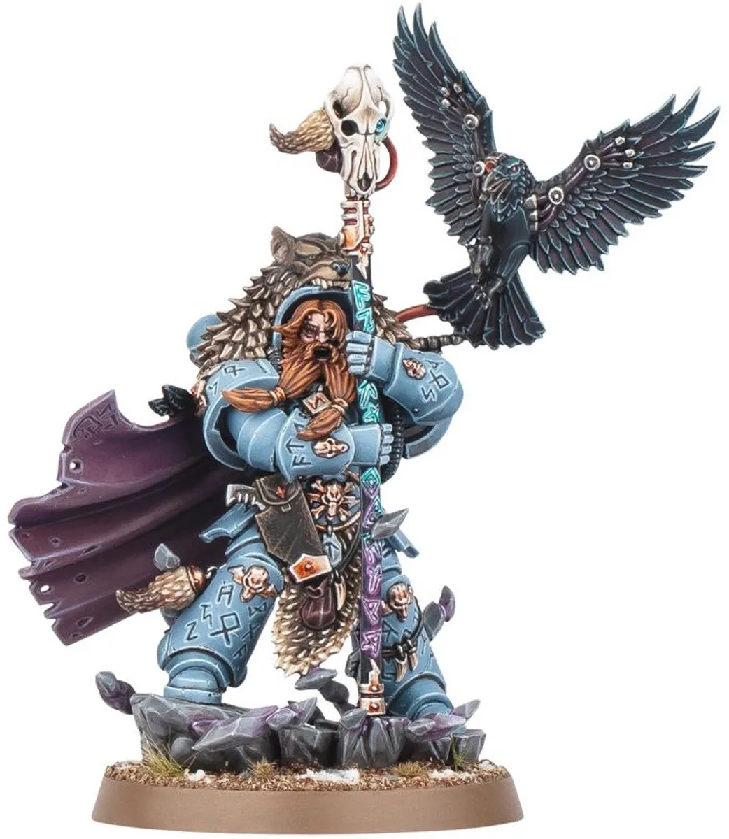 Games Workshop Space Wolves Njal Stormcaller - 19 Onderdelen