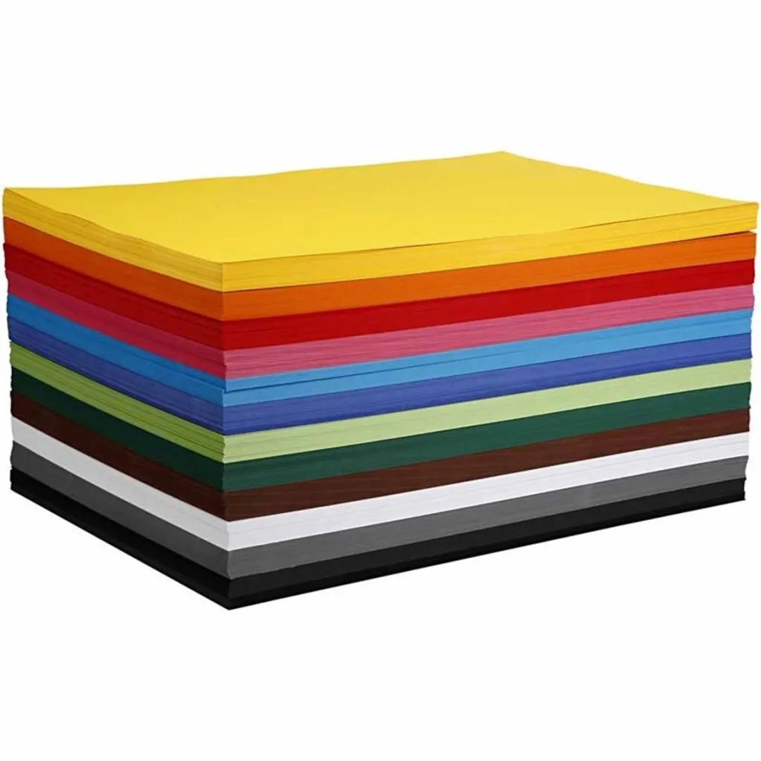 Colortime A2 Gekleurd Karton 120 Vellen