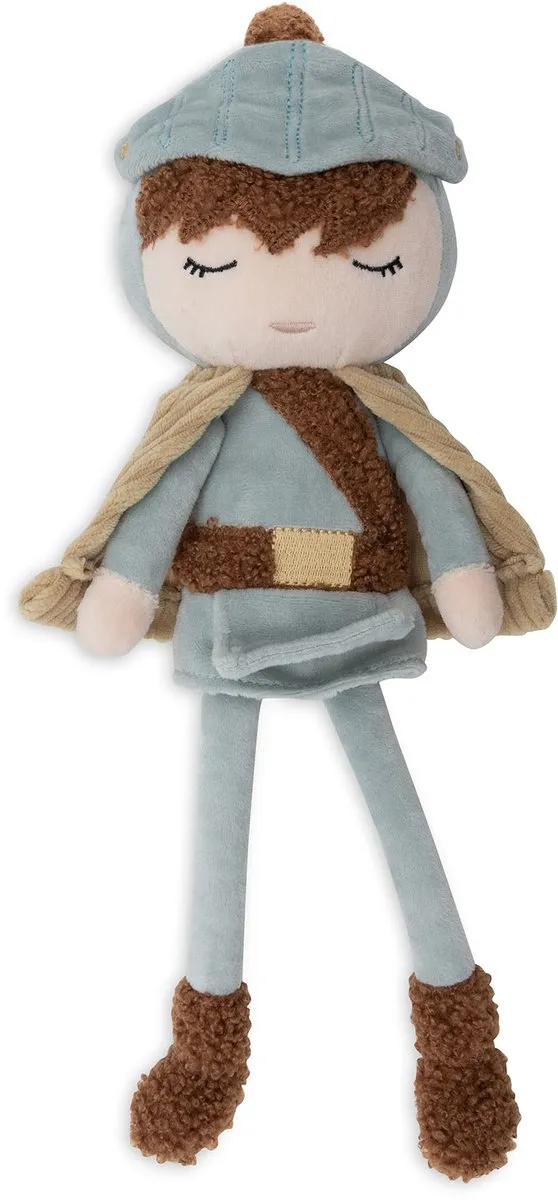 Jollein Knight Duke Knuffelpop 34cm - Sea Green