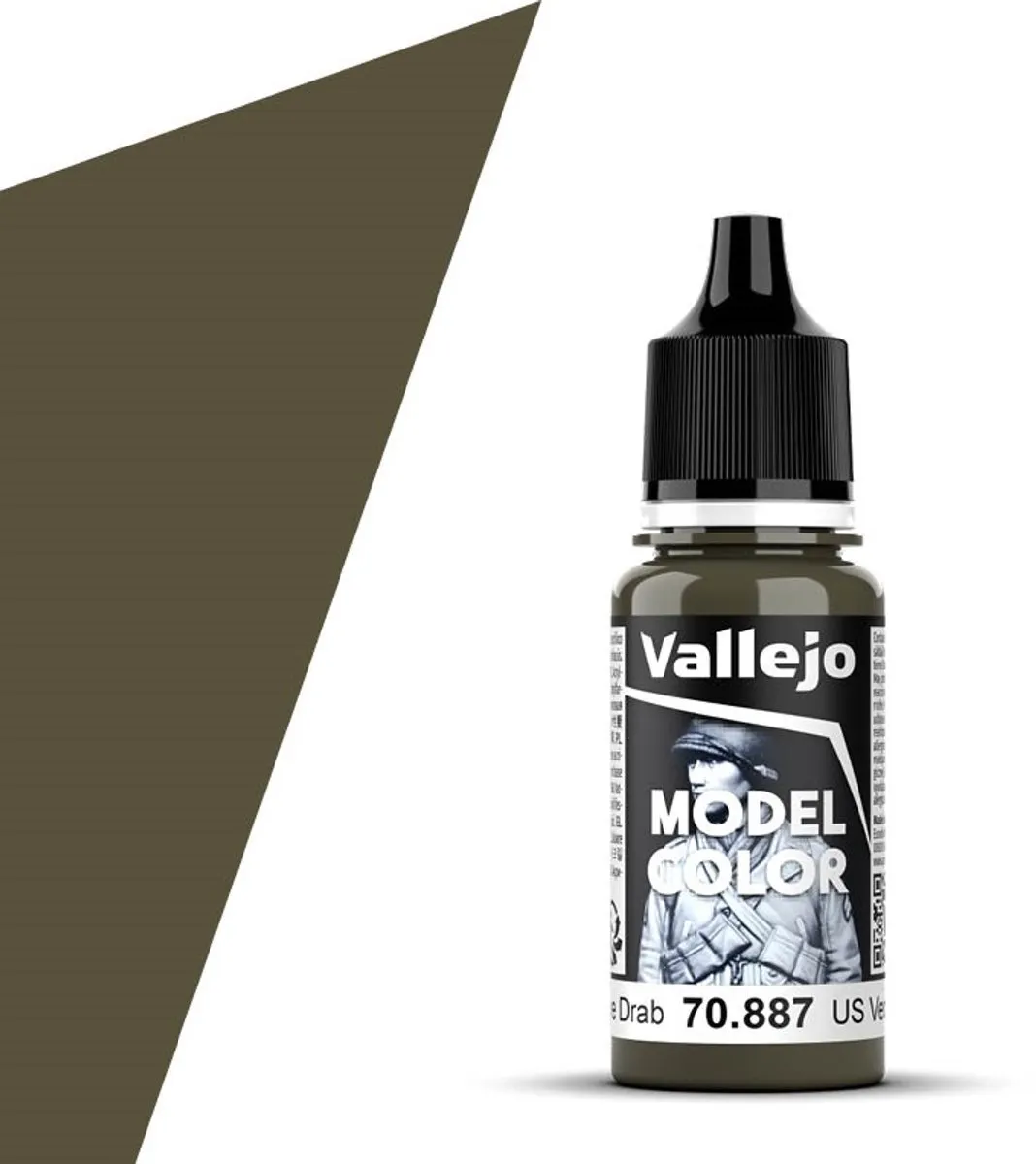 Vallejo Model Color US Olive Drab Acrylverf 17ml