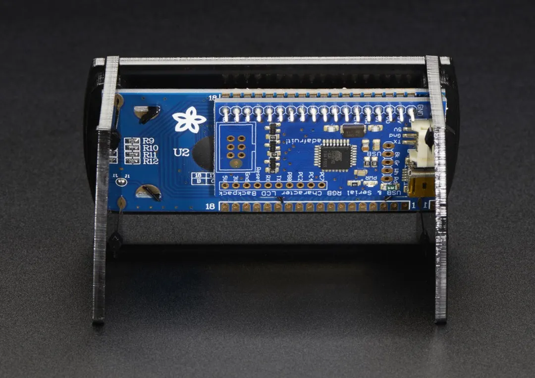Adafruit Acrylic Stand 16x2 LCD - Meerkleurig