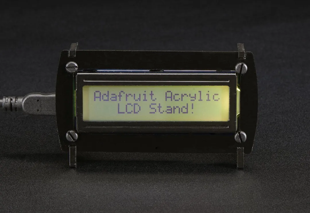 Adafruit Acrylic Stand 16x2 LCD - Meerkleurig