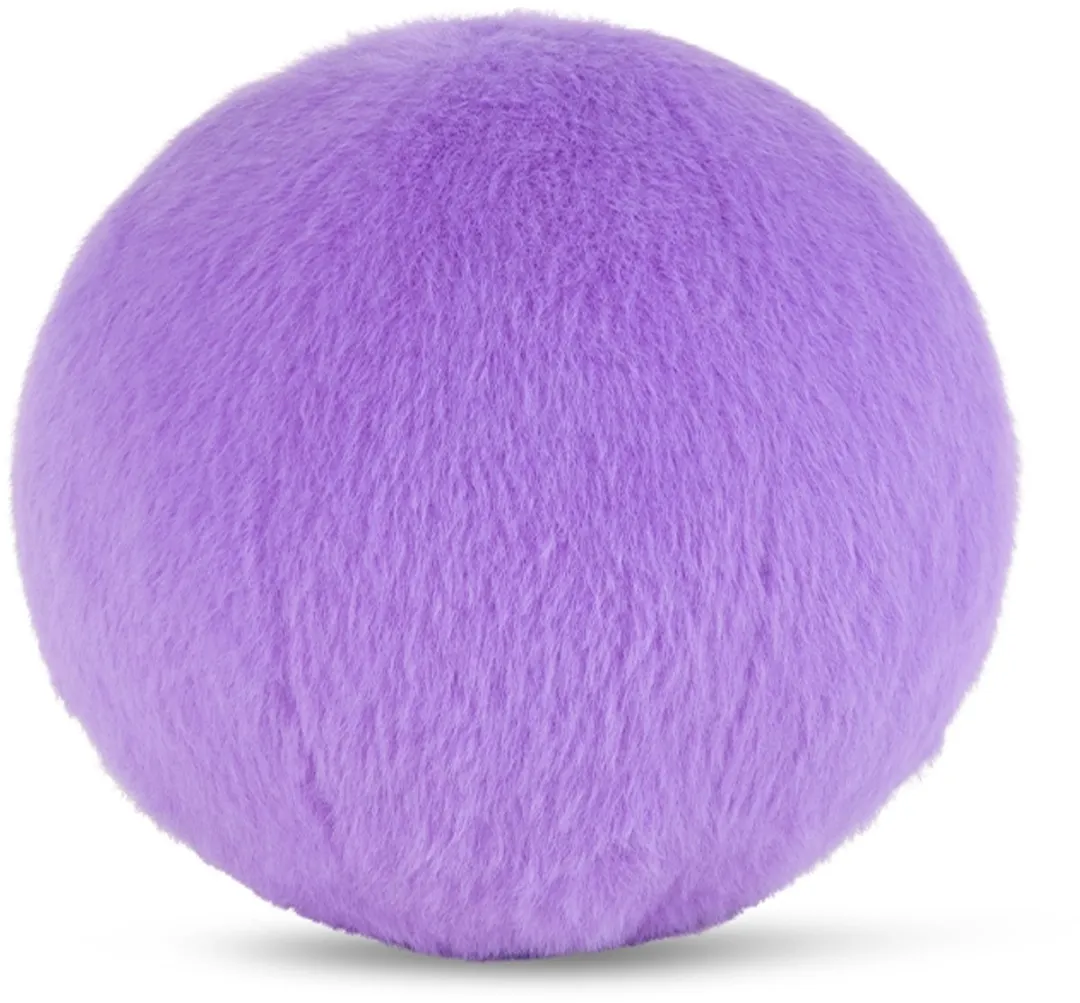Smiley Fuzzy Bright Purple 13 cm - ECO