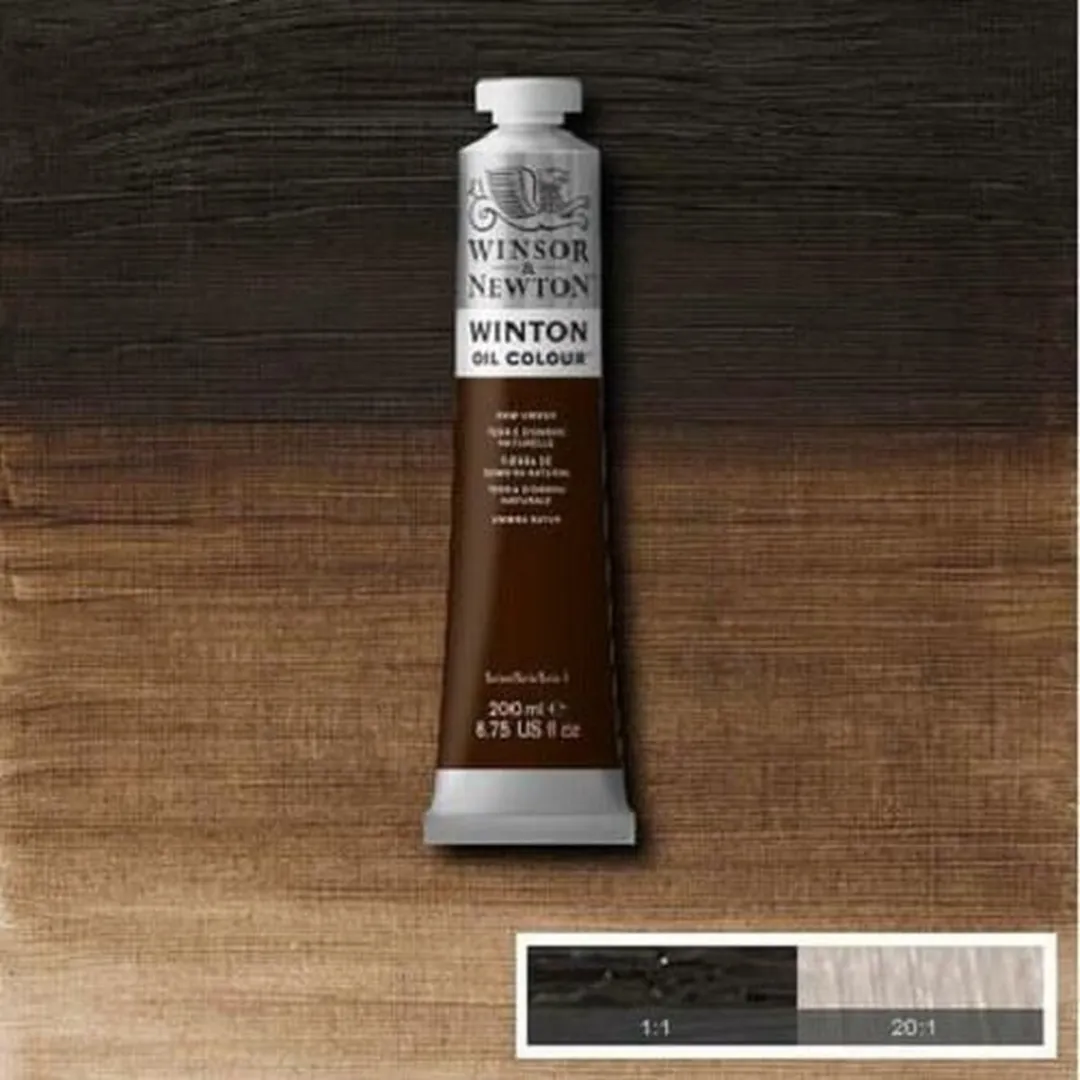 Winsor & Newton Winton Olieverf 200ml - Raw Umber