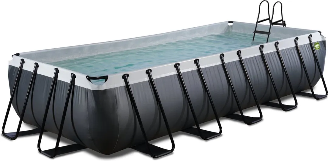 EXIT Toys Black Leather Zwembad 540x250x100cm