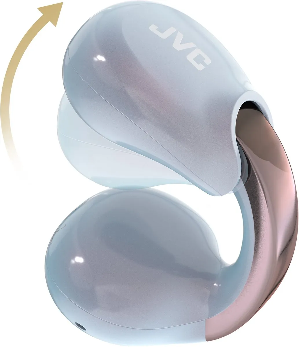 JVC HA-NP1T-A-U Nearphones - Lichtblauw