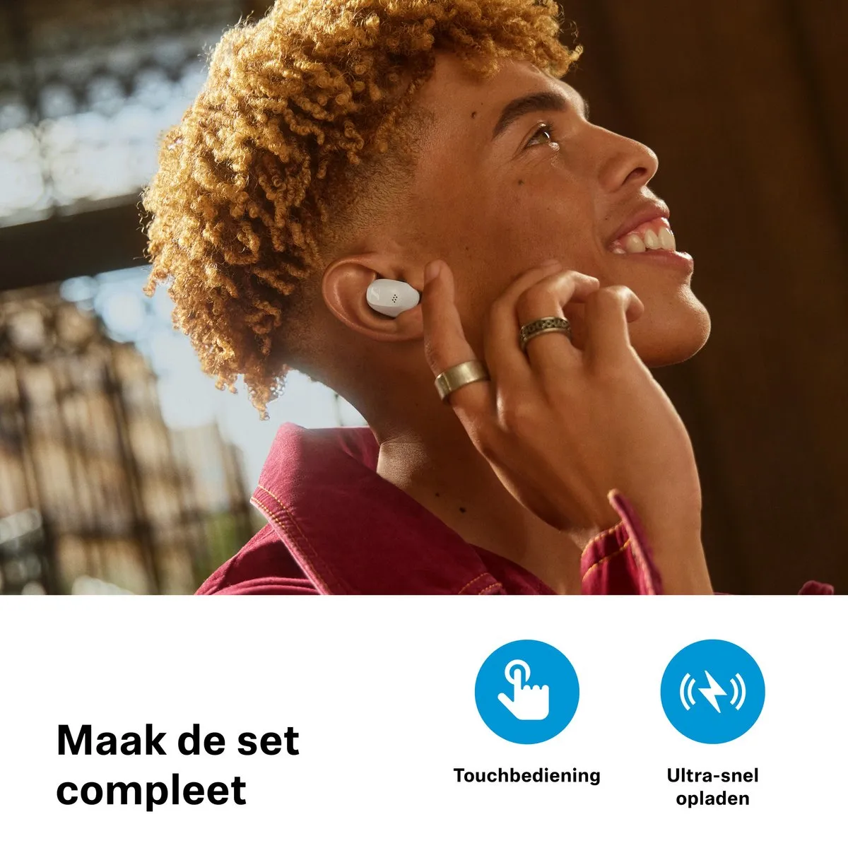 Sennheiser Accentum True Wireless ACCENTUM 700263 - Noise Cancelling - 28u - Wit