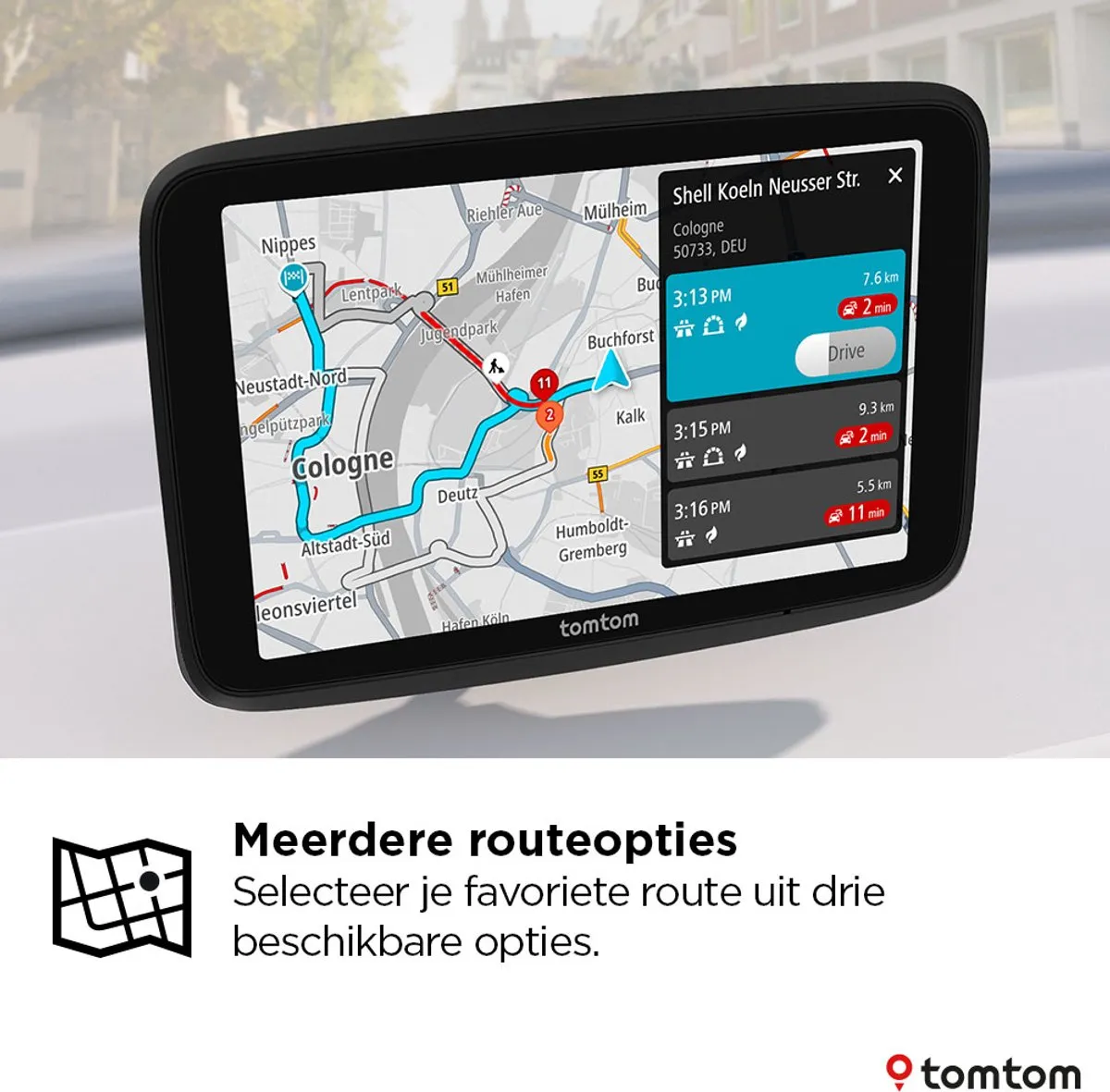 TomTom Value Pack - Autonavigatie - Wereld (incl. beschermtas)
