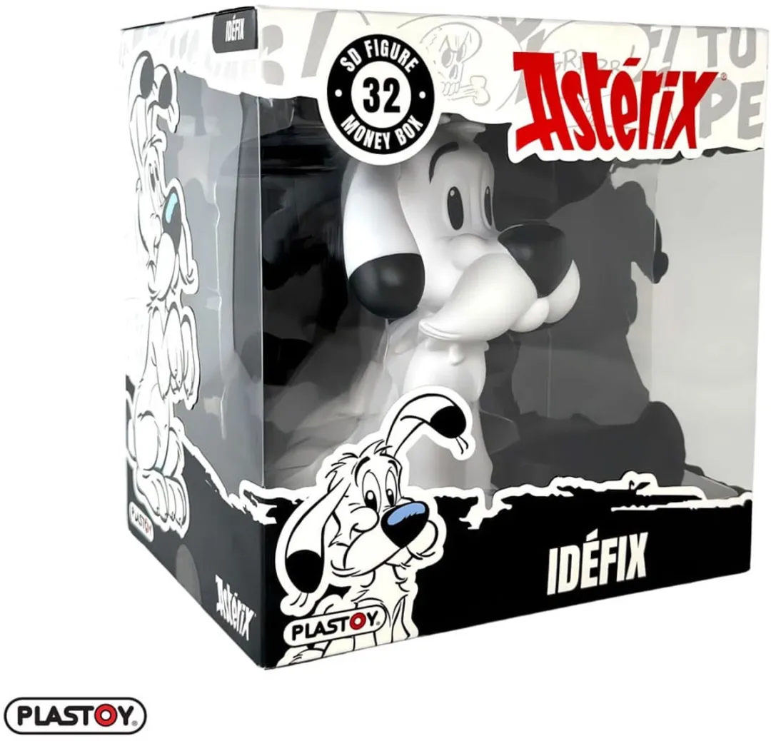 Plastoy Asterix Idefix Spaarpot Chibi - Multi