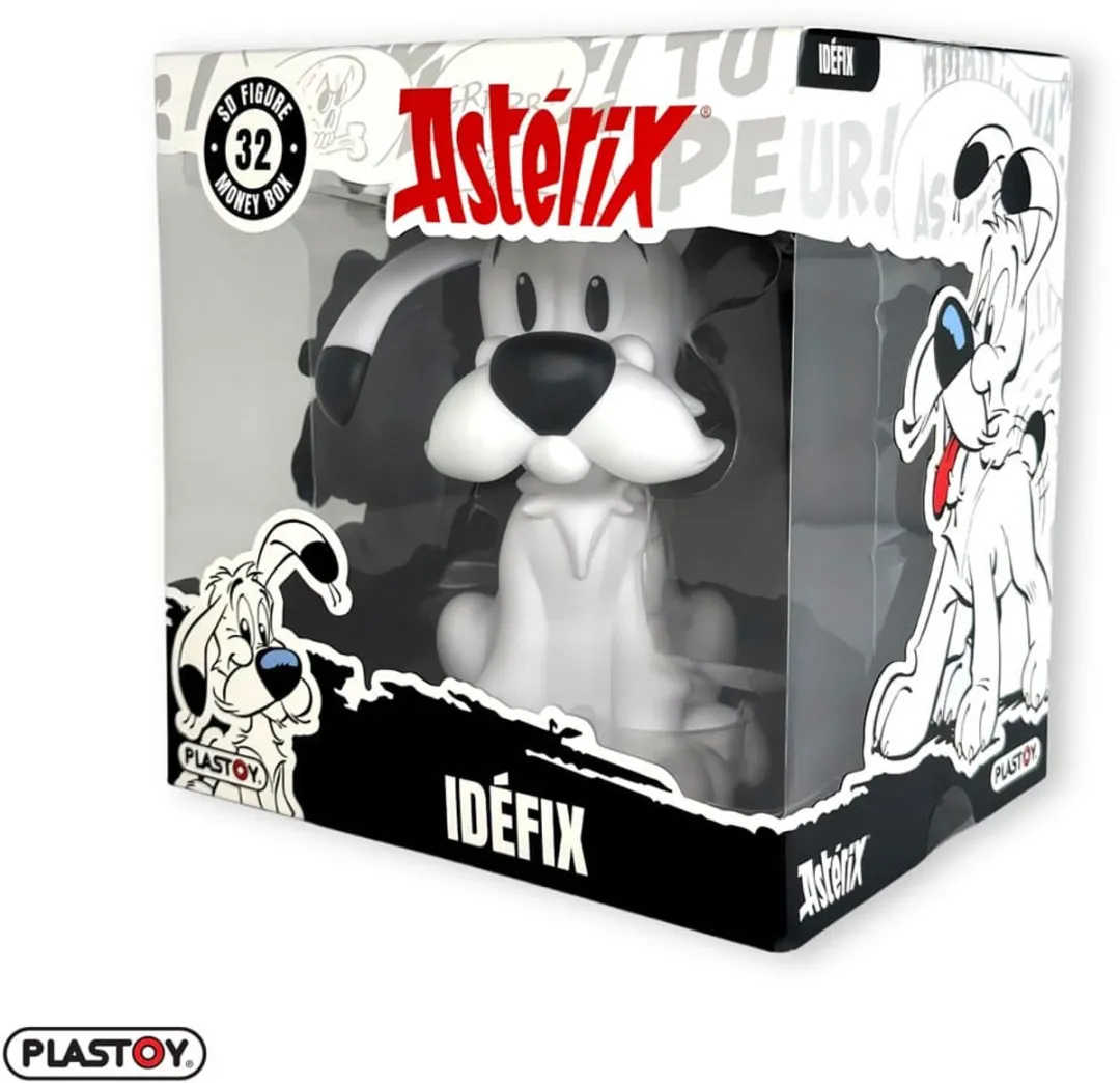 Plastoy Asterix Idefix Spaarpot Chibi - Multi