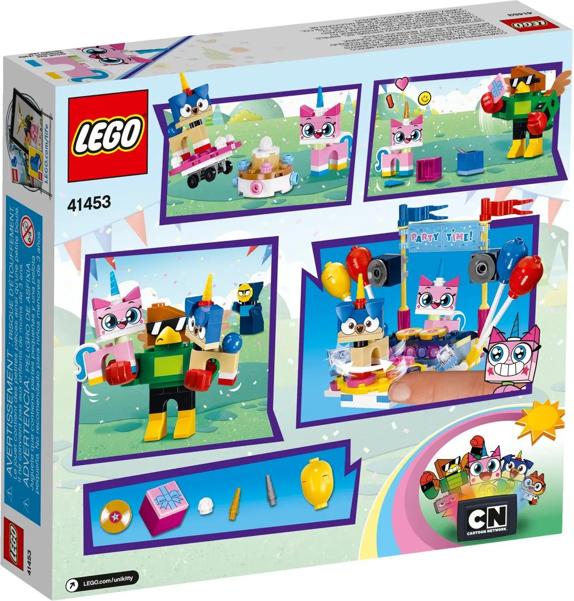 LEGO Unikitty! Feestje 41453 - 136 Stukken - Meerkleurig