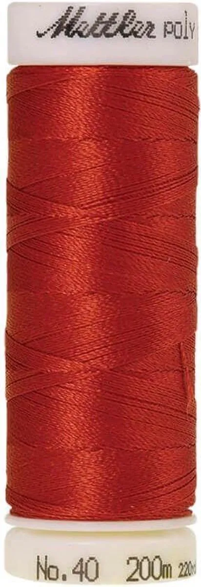 Amann Polysheen Naai- en Borduurgaren Oranje 200m