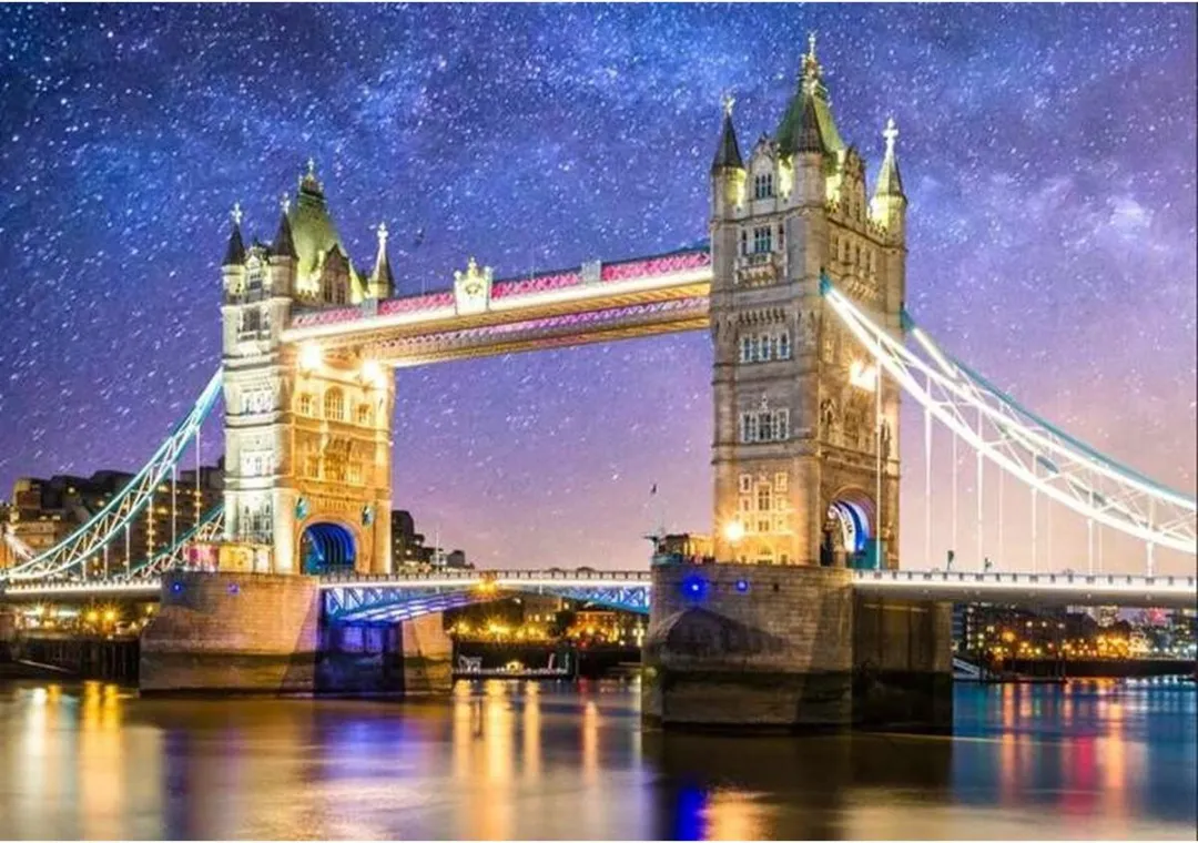 Educa Tower Bridge Londen Neon Puzzel 99 Stuks