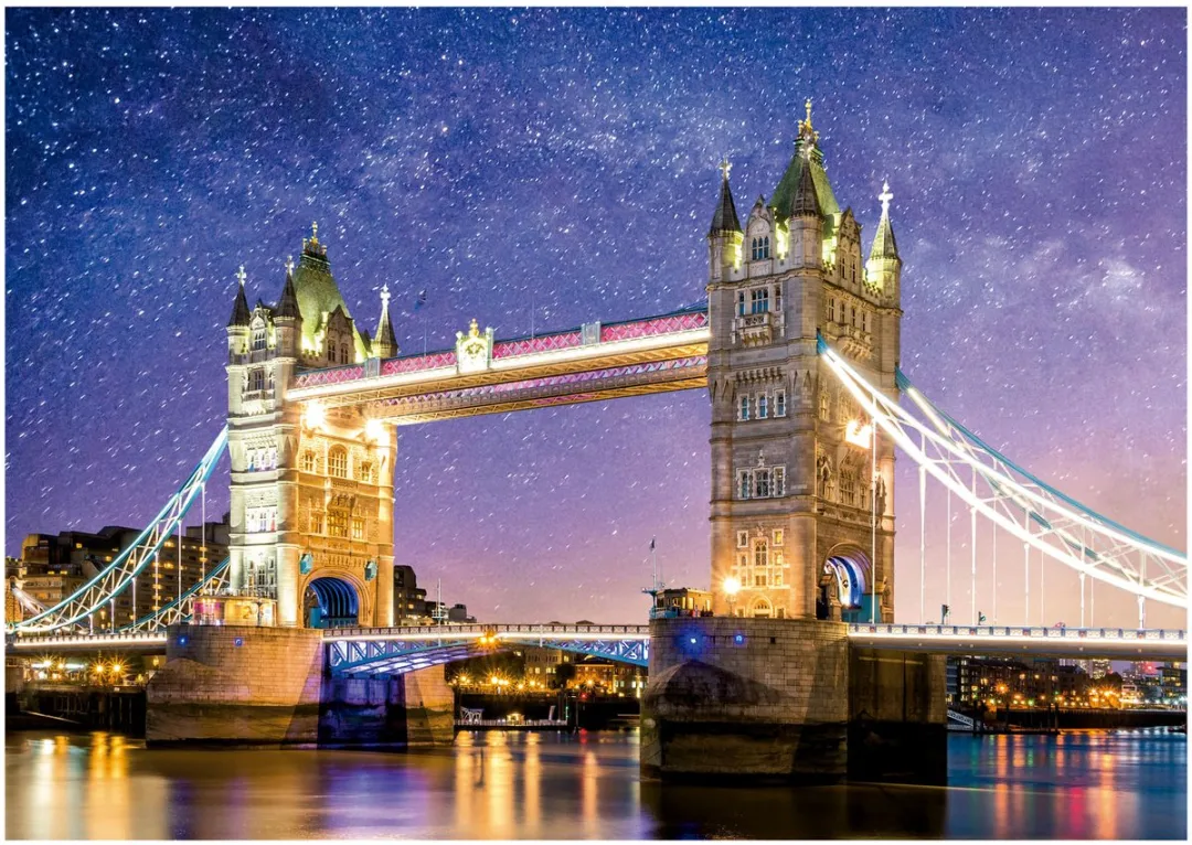 Educa Tower Bridge Londen Neon Puzzel 99 Stuks