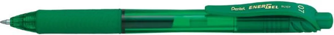 Pentel EnerGel Gelpen Groen 0,7mm - 12 Stuks