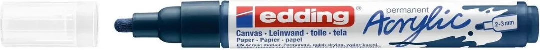 edding Acrylic Marker Medium Nachtblauw