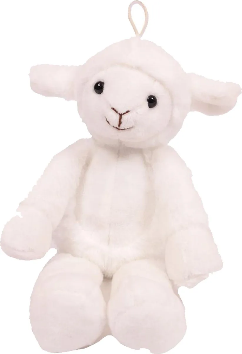 PIA Soft Toys Schaap Knuffel - Wit - 27 cm
