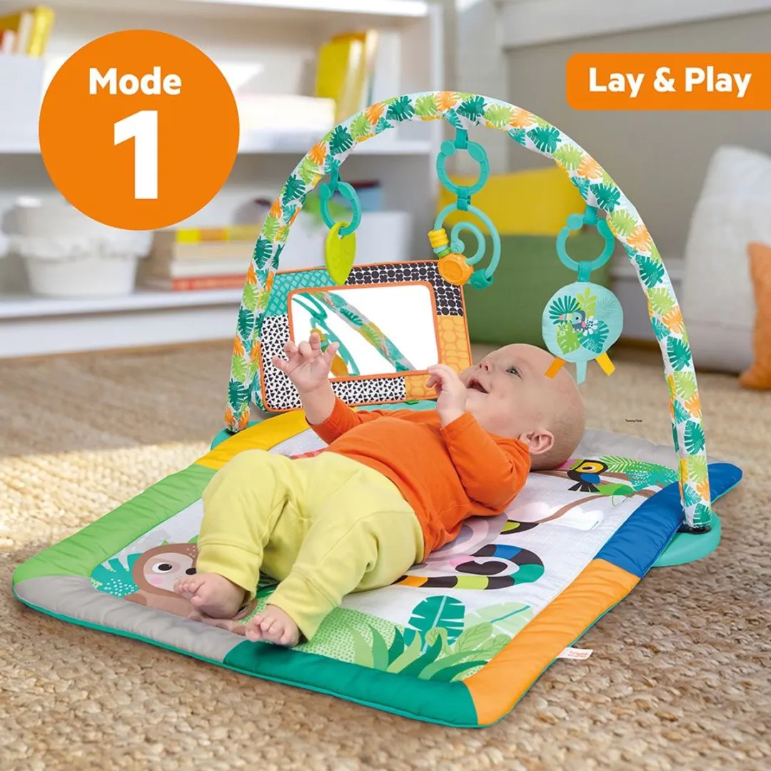 Bright Starts Tropical Treetop Activity Gym - Multicolor