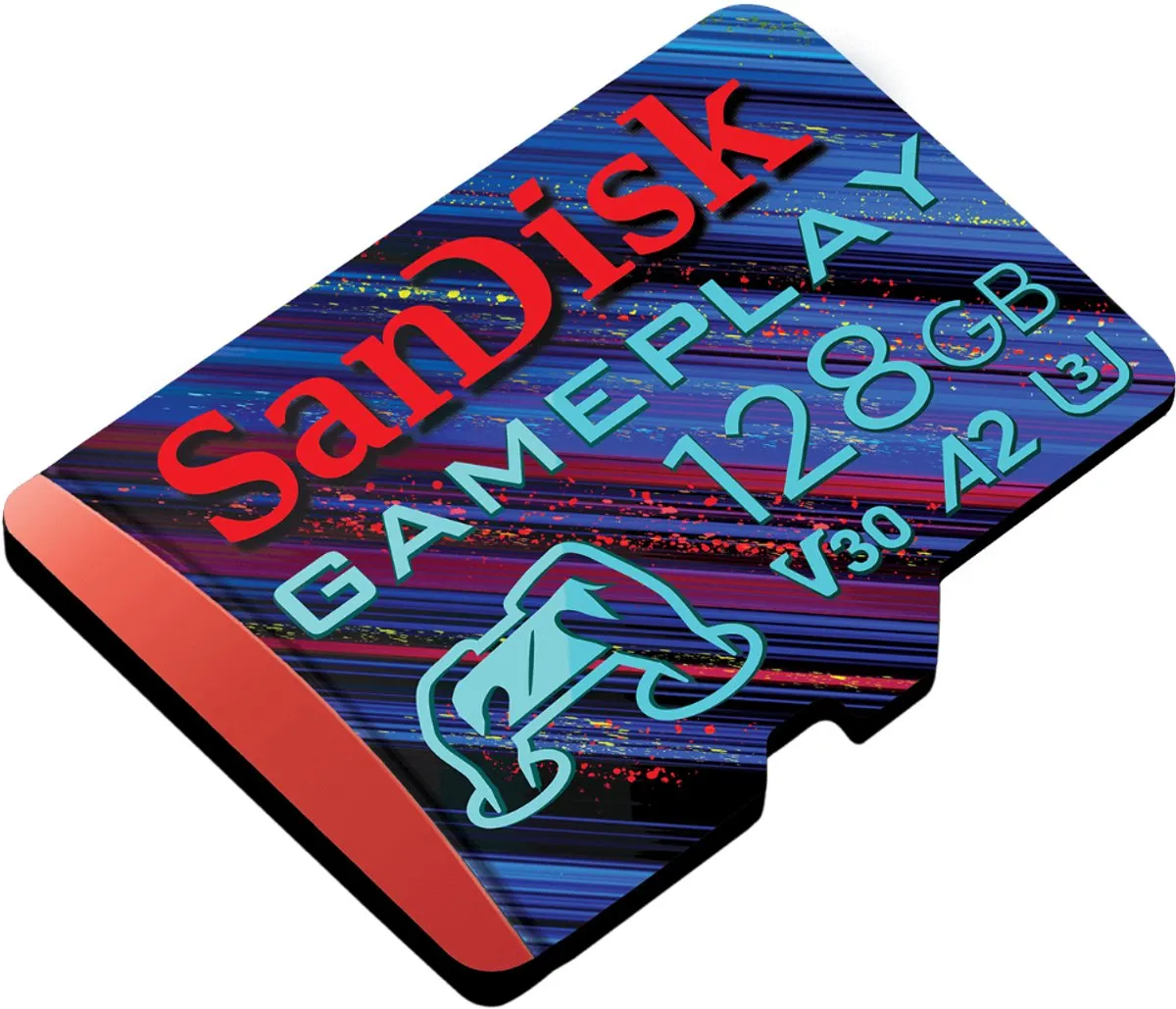 SanDisk MicroSDXC Gameplay 128GB SDSQXAA-128G-GN6XN