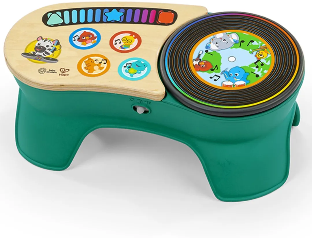 Baby Einstein DJ Discovery Magic Touch draaitafel speelgoed muziek.
