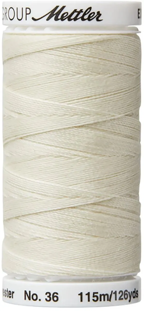 Amann Mettler Extra Sterk Naaigaren 36 115m - Gebroken wit