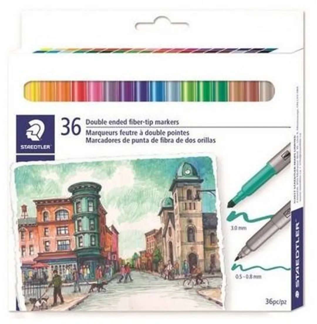 STAEDTLER Design Journey Kleurstiftset 36 Stuks - Multi