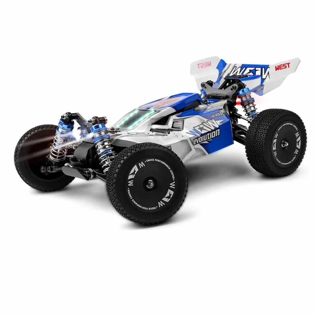 Wltoys 144011 - Snelle RC Auto - RC Voertuig Volwassenen - Off Road Buggy - Radiografisch Bestuurbare Terreinwagen