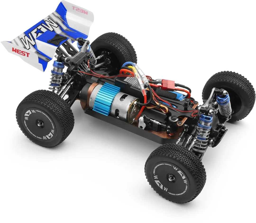 Wltoys 144011 - Snelle RC Auto - RC Voertuig Volwassenen - Off Road Buggy - Radiografisch Bestuurbare Terreinwagen