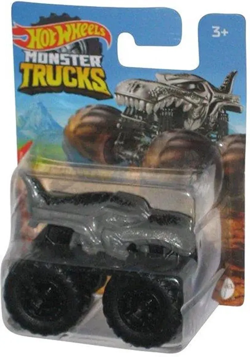 Hot Wheels Mega Wrex Monster Truck HFC00 - Grijs/Zwart