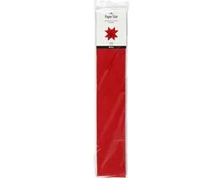 Creativ Company Vlechtstroken Rood 25mm - 100 Stuks