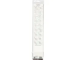 Creativ Company Vlechtstroken Rood 25mm - 100 Stuks