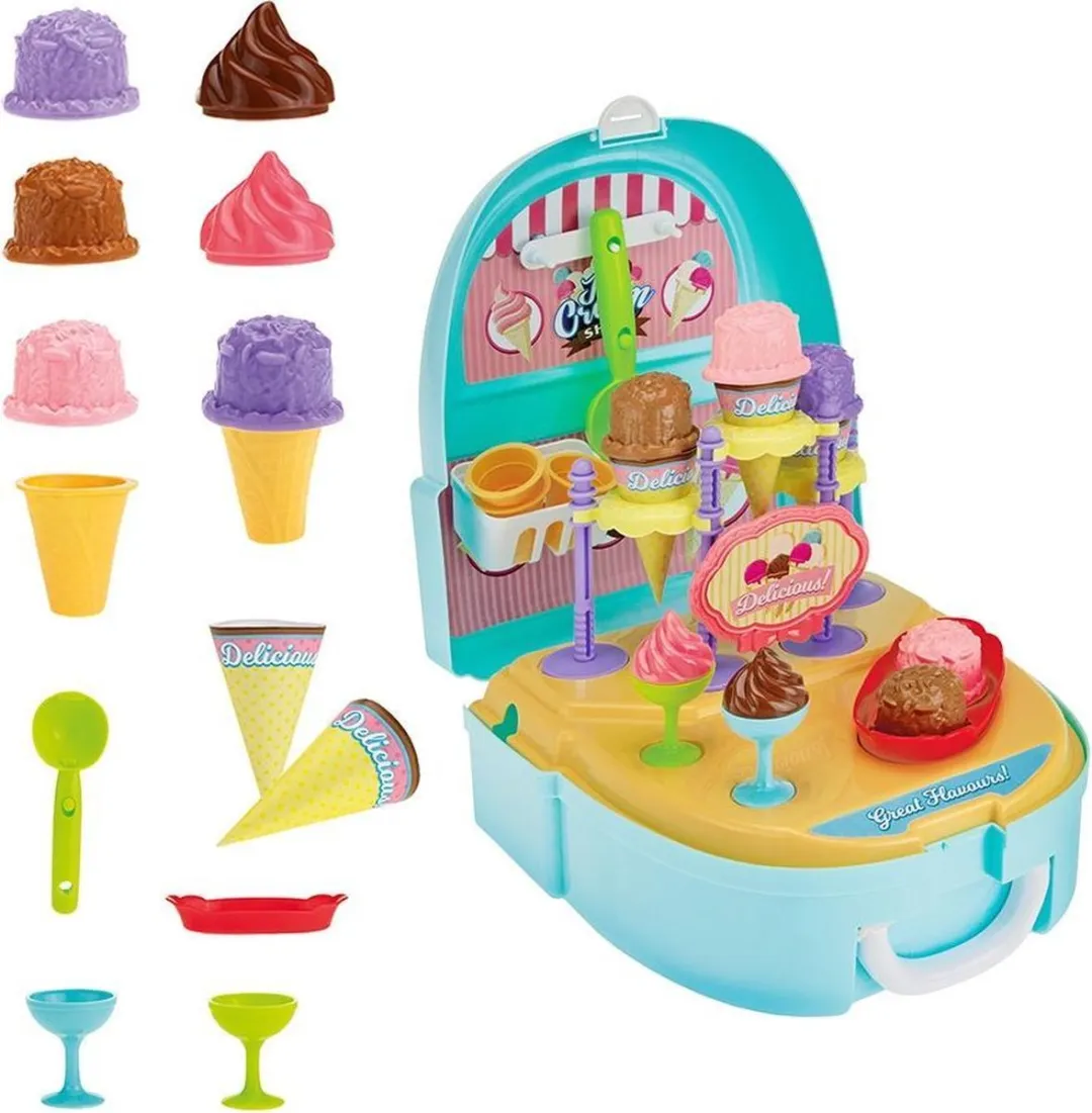 Toi-Toys IJsjes Speelset Rugzak - Blauw