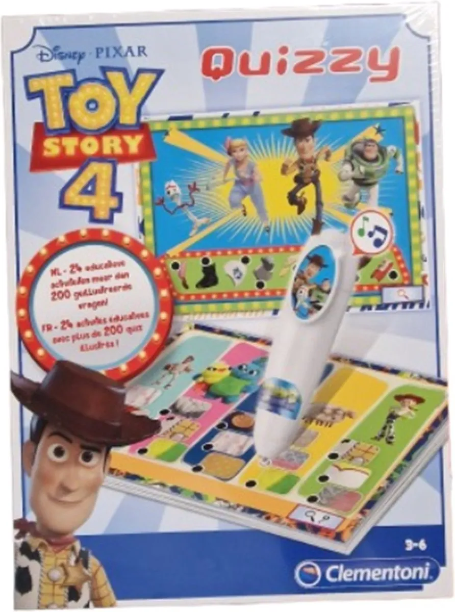 Toy Story 4 Quizzy - Interactief leerspel