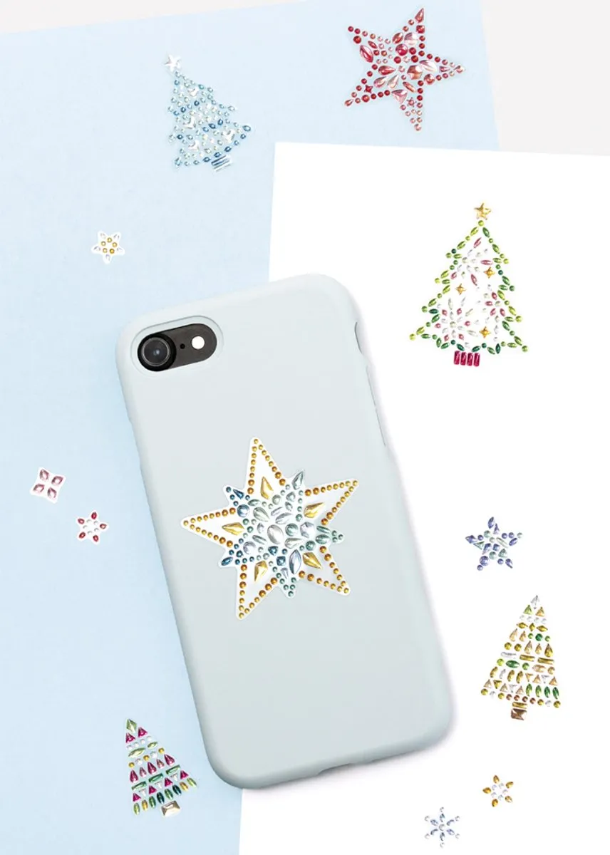 Folia Kerstshiny Foliestickers - 15 Stuks