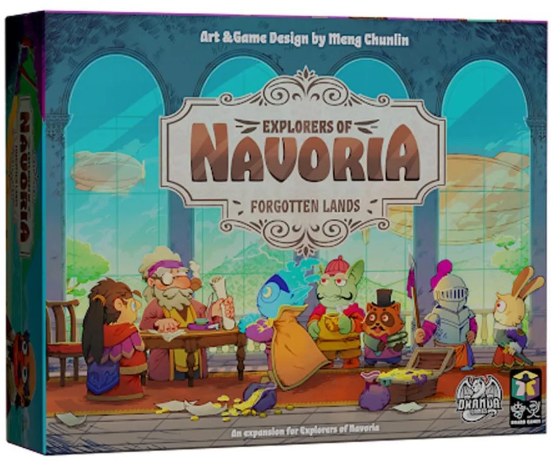 Explorers Of Navoria Forgotten Lands - Bordspel Uitbreiding - Engelstalig