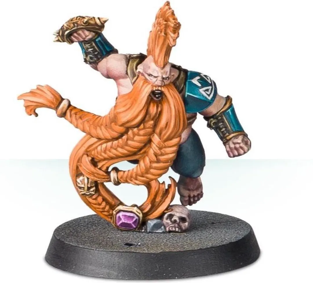 Games Workshop Dwarf Giants Blood Bowl Team