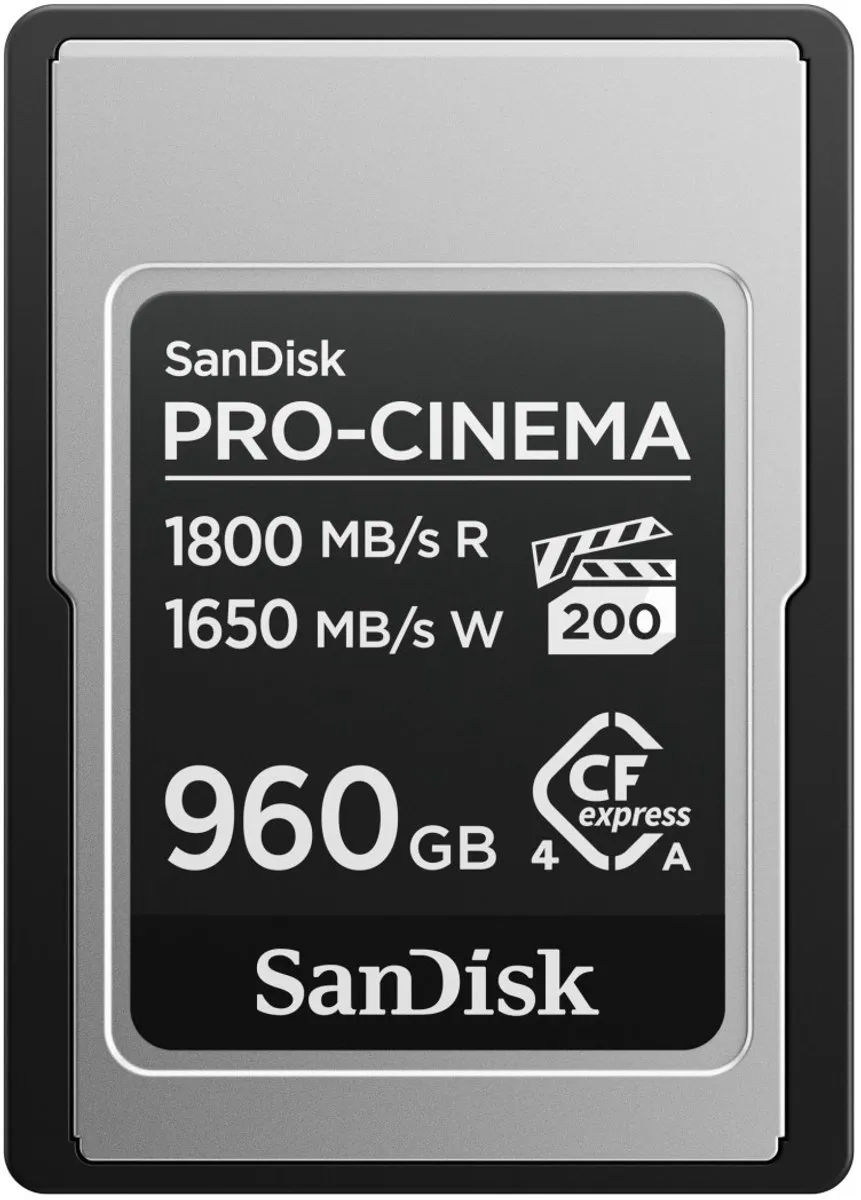 SanDisk CF Express Pro Cinema 960GB SDCFEA-960G-GN4NN