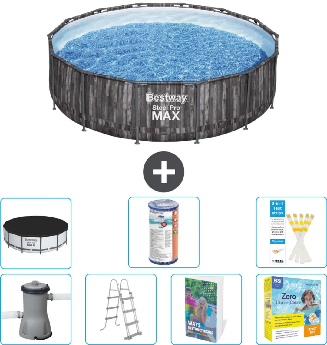 Bestway Steel Pro MAX Zwembad 427cm