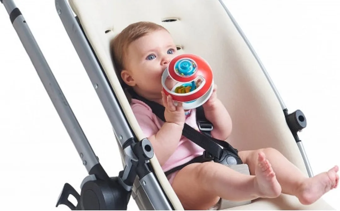 Tiny Love Inspiral Swirling Ball - Spiraalvormige speelbal - Rood