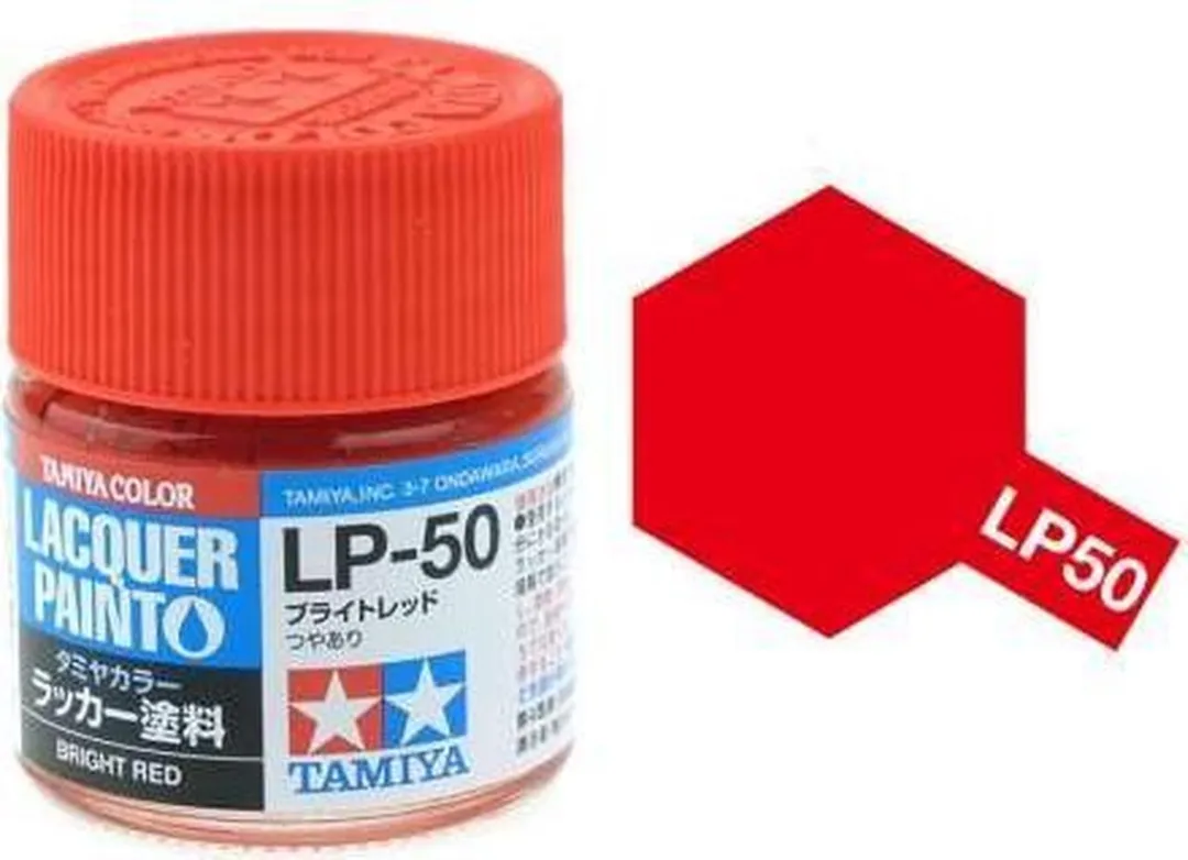 Tamiya Hobbyverf Olieverf LP-50 Bright Red 10ml