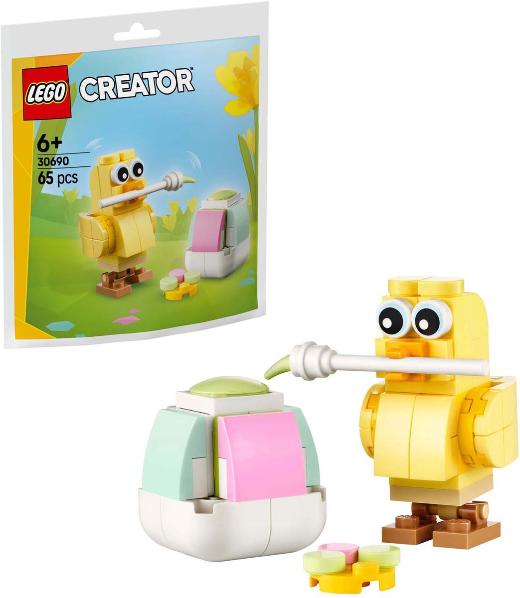 LEGO Creator Pasen 30690 - Paasei Schilderen met Kuiken (paperbag)