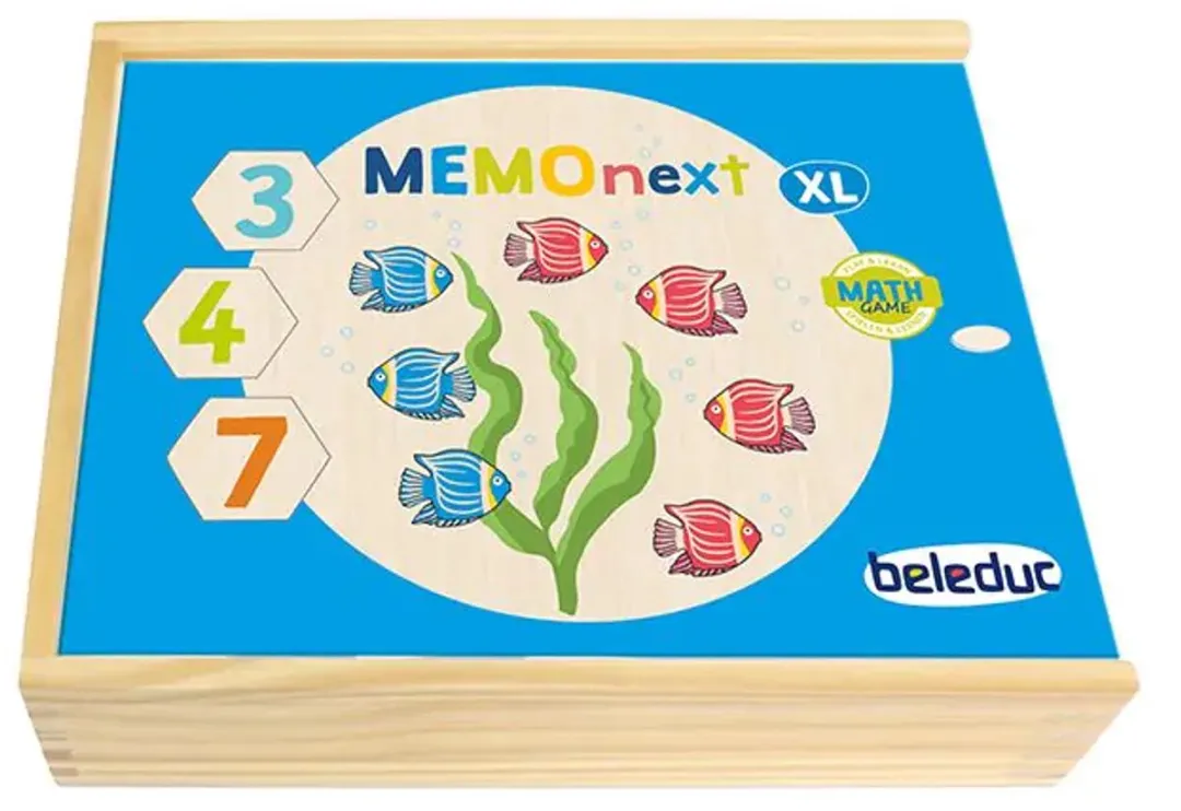 Beleduc Houten Memory XL 22616 - Multicolor