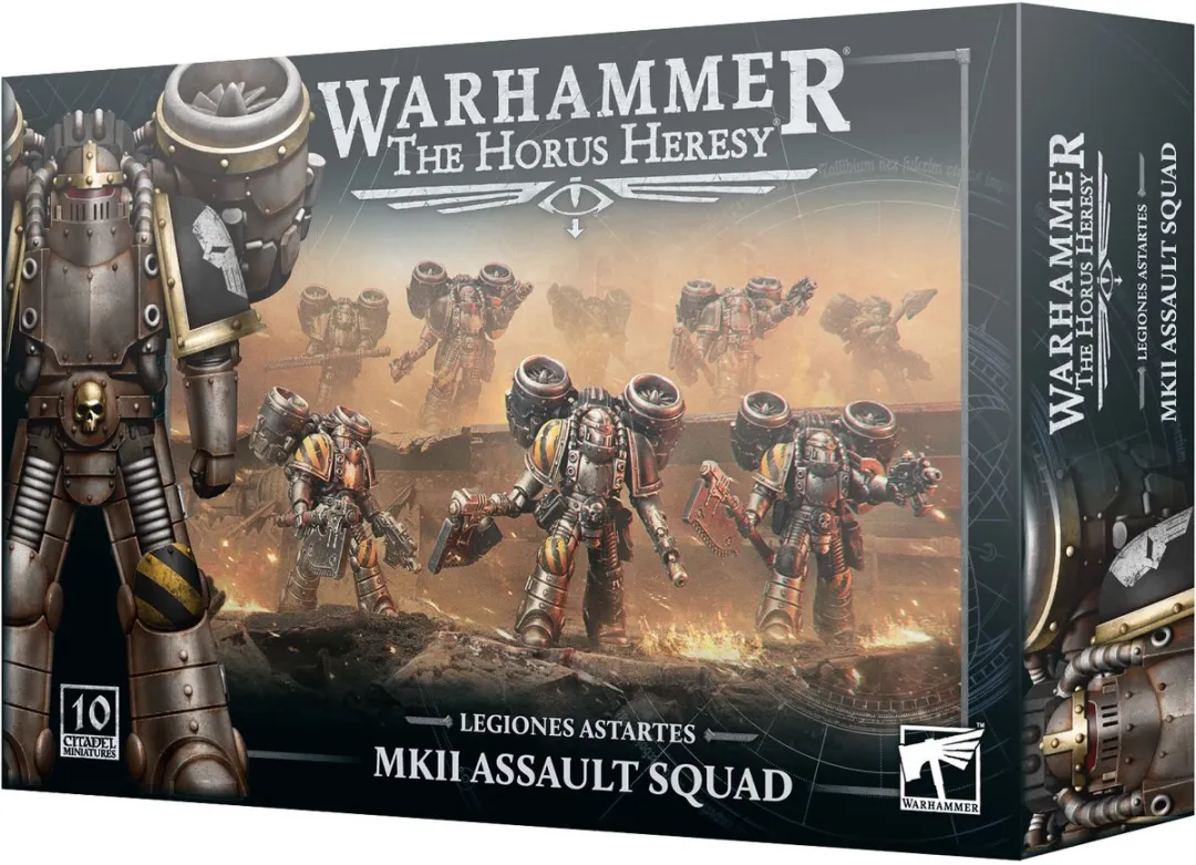Games Workshop Horus Heresy MKII Assault Squad