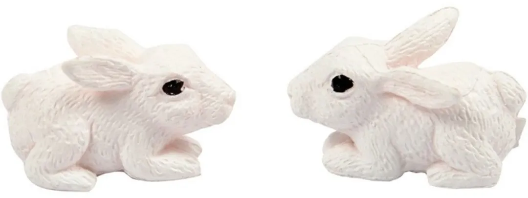 Creativ Company Mini Konijnen 10mm - 4 Stuks