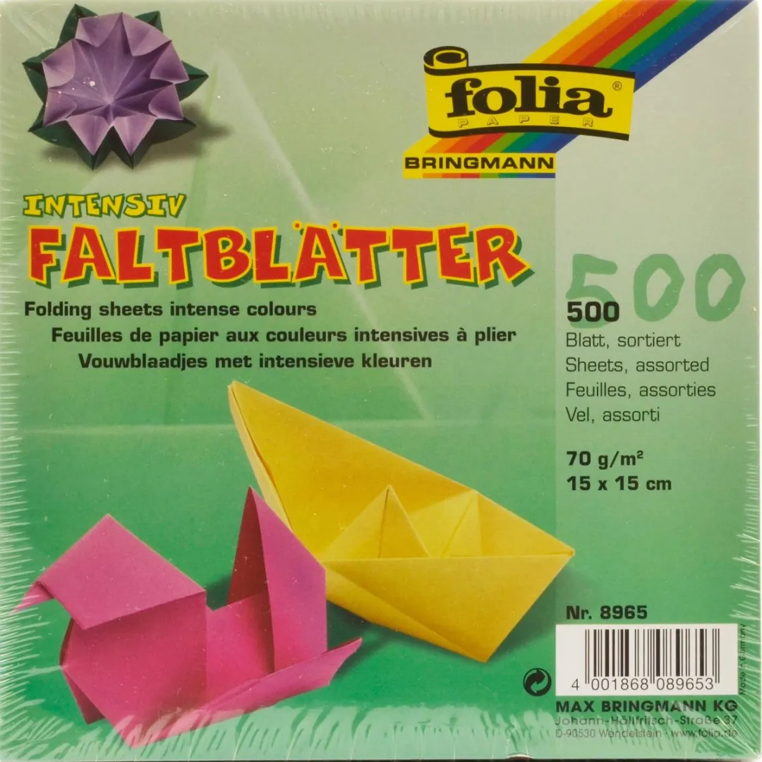 Folia Folding Sheets 8965 15x15cm