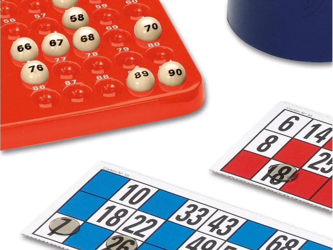Geronimo Games Reisbingo 90 Ballen Compact Systeem - 4 Spelers