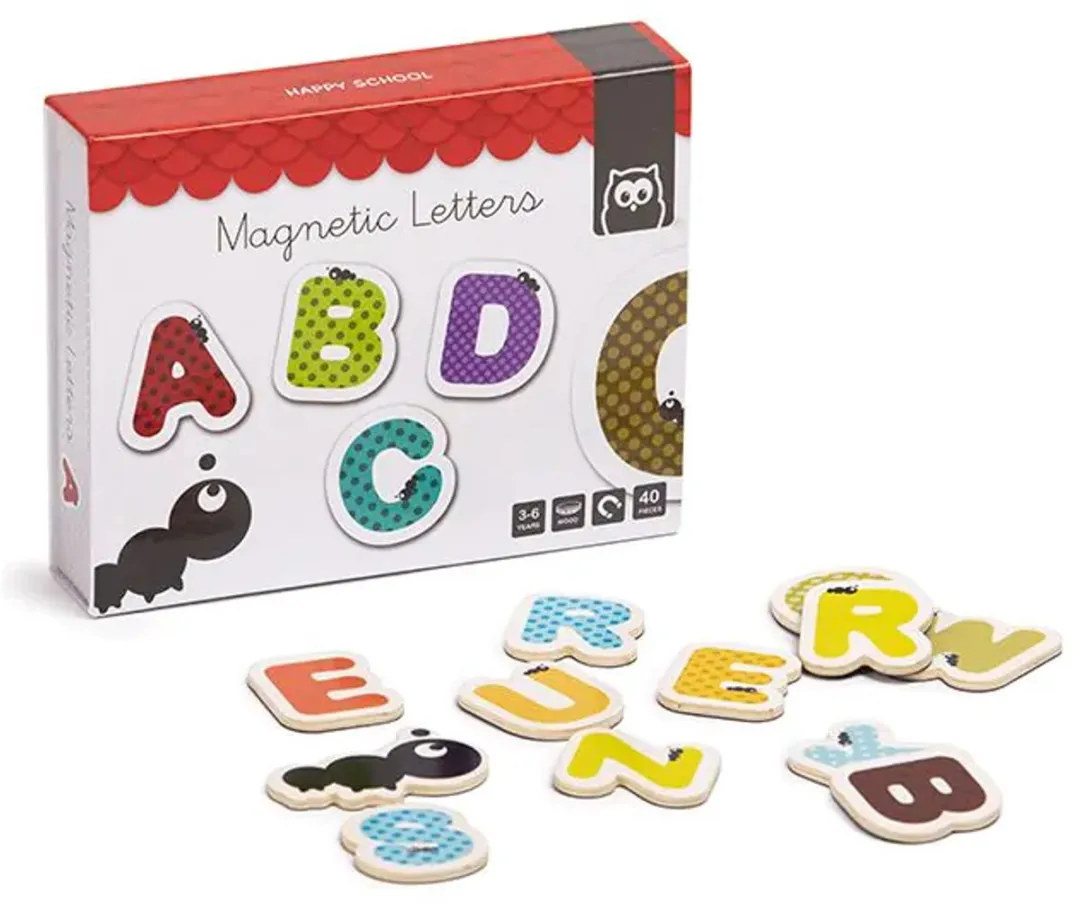 Eurekakids Magnetische Letters 40-delig Multicolor