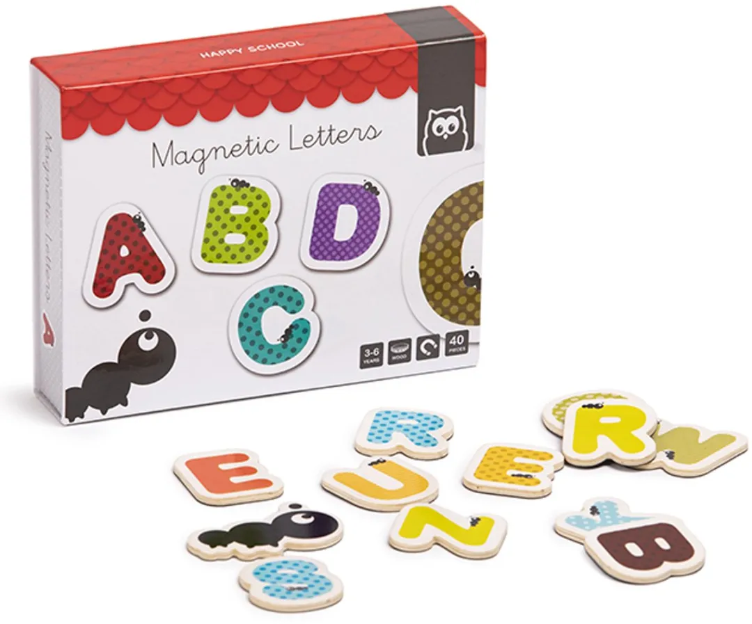 Eurekakids Magnetische Letters 40-delig Multicolor