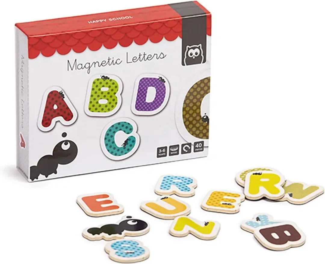 Eurekakids Magnetische Letters 40-delig Multicolor